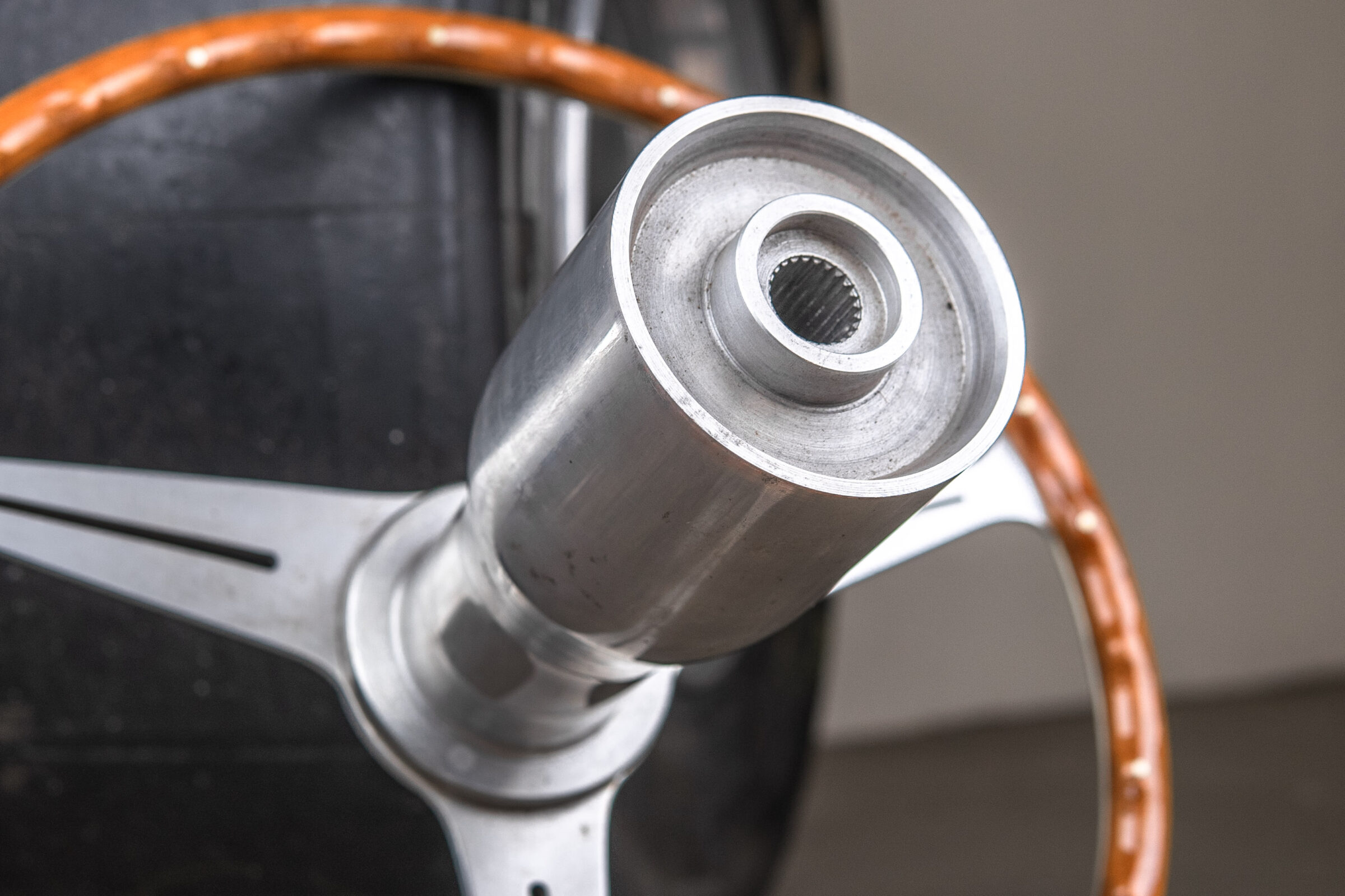 1960s Zimber DKW 1000s Holz-Lenkrad – Bild 6