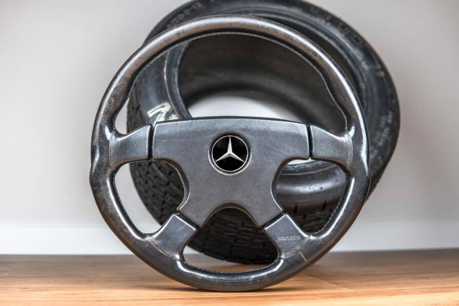 1990s Nardi "Brabus" steering wheel Mercedes W201 / W123 / W124 / W126 / W460 / R107 / R129