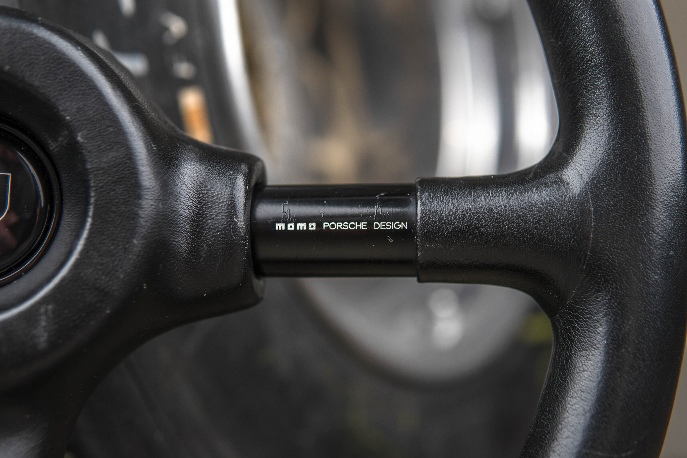 1980s MOMO "PORSCHE DESIGN" steering wheel - Image 3