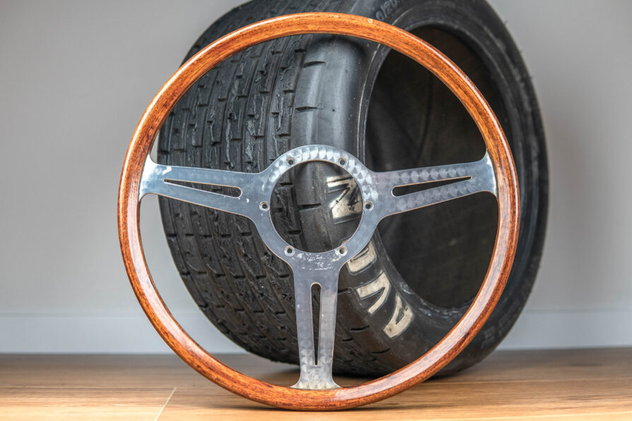1960' Les Leston wooden steering wheel Porsche 356 / 911 / 904 / 906
