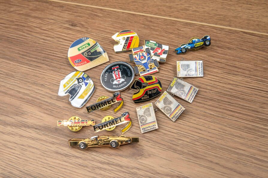 Lot of Pins F1 F3 Schumacher / Bellof / Bartels / Schneider