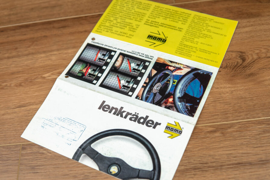 1980s MOMO brochure steering wheels Gamma / Sigma / Master etc. - Image 3