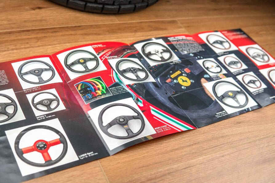 1995' MOMO "Exclusive Steering Wheels" Montecarlo / Corse / Daytona / F.1 - Image 2