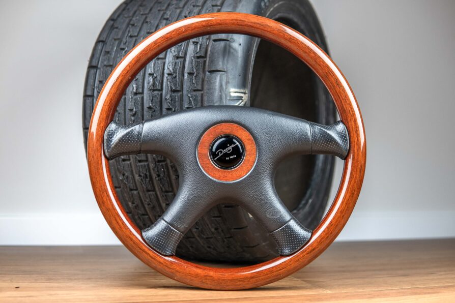 1993' MOMO "Design by Hella" ML36 wooden steering wheel Audi / BMW / Mercedes