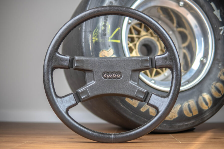 Volant Petri des années 1980 pour Audi Ur-Quattro Turbo 20V