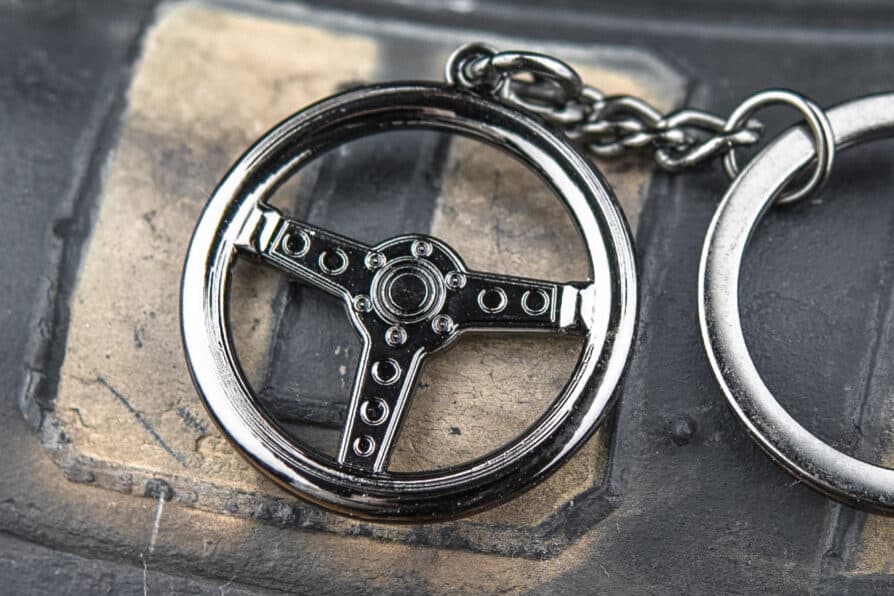 Limited edition steering wheel keychain "prototipo" black - Image 3