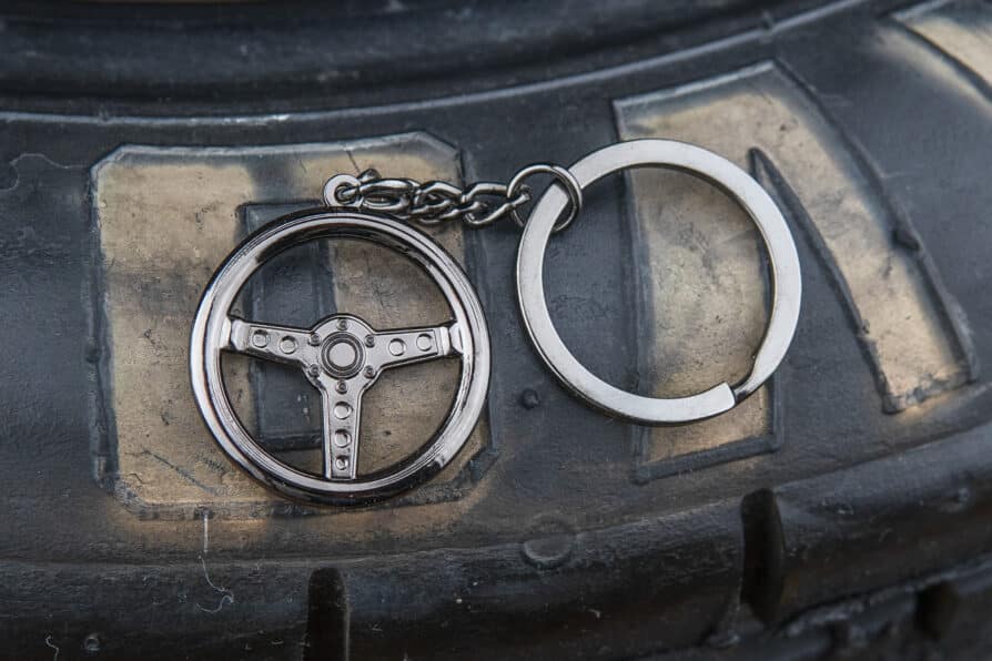Limited edition steering wheel keychain "prototipo" black - Image 2