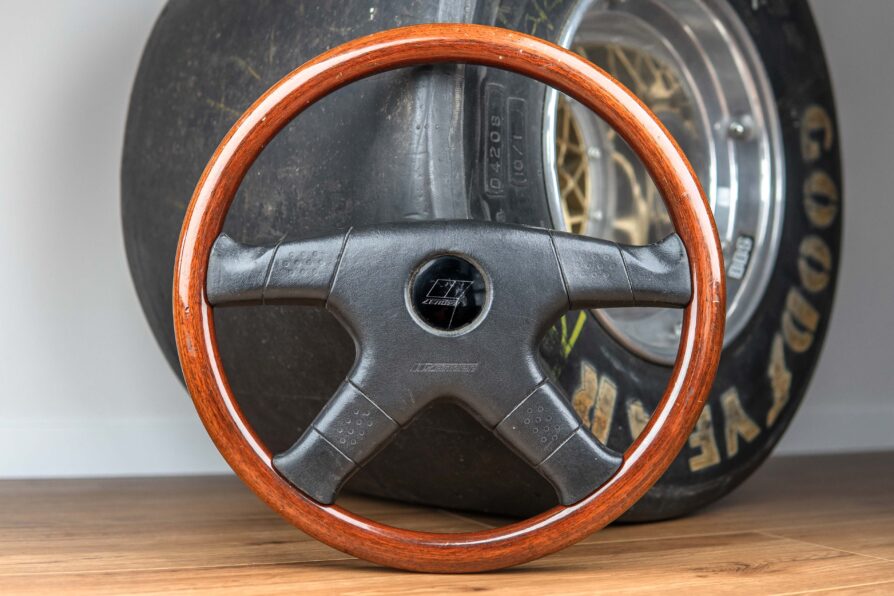 1990' MOMO "ZENDER" ML38 Holz-Lenkrad Mercedes / VW / Audi / BMW