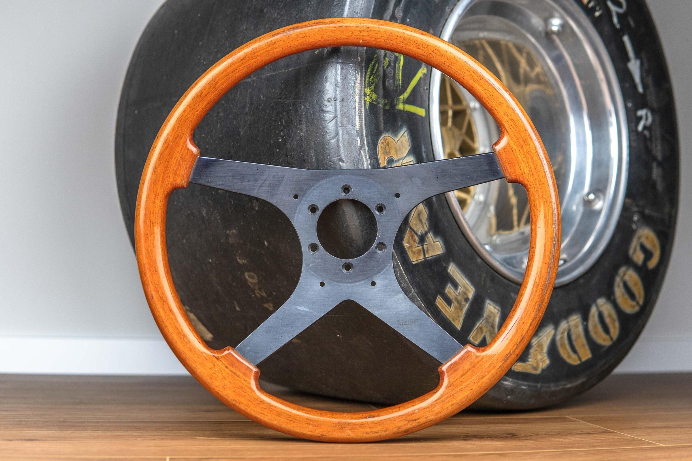 1983' MOMO wooden steering wheel VW / Audi / Mercedes / BMW