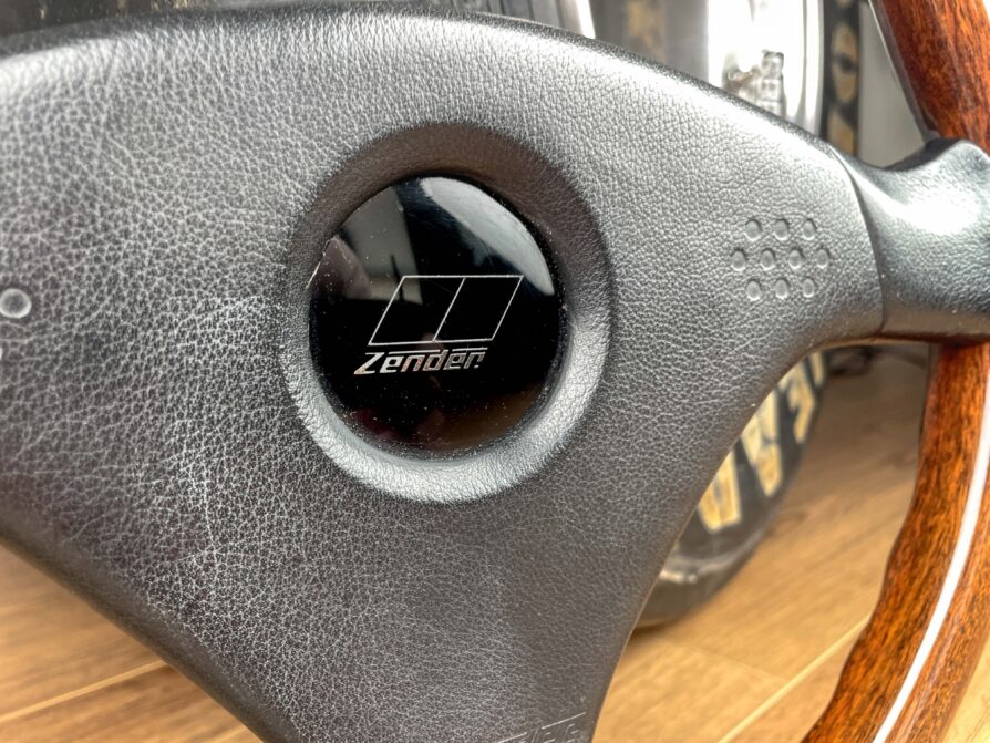 Volante in legno MOMO VL35 "ZENDER" del 1991 VW / Audi / Mercedes / BMW - immagine 2