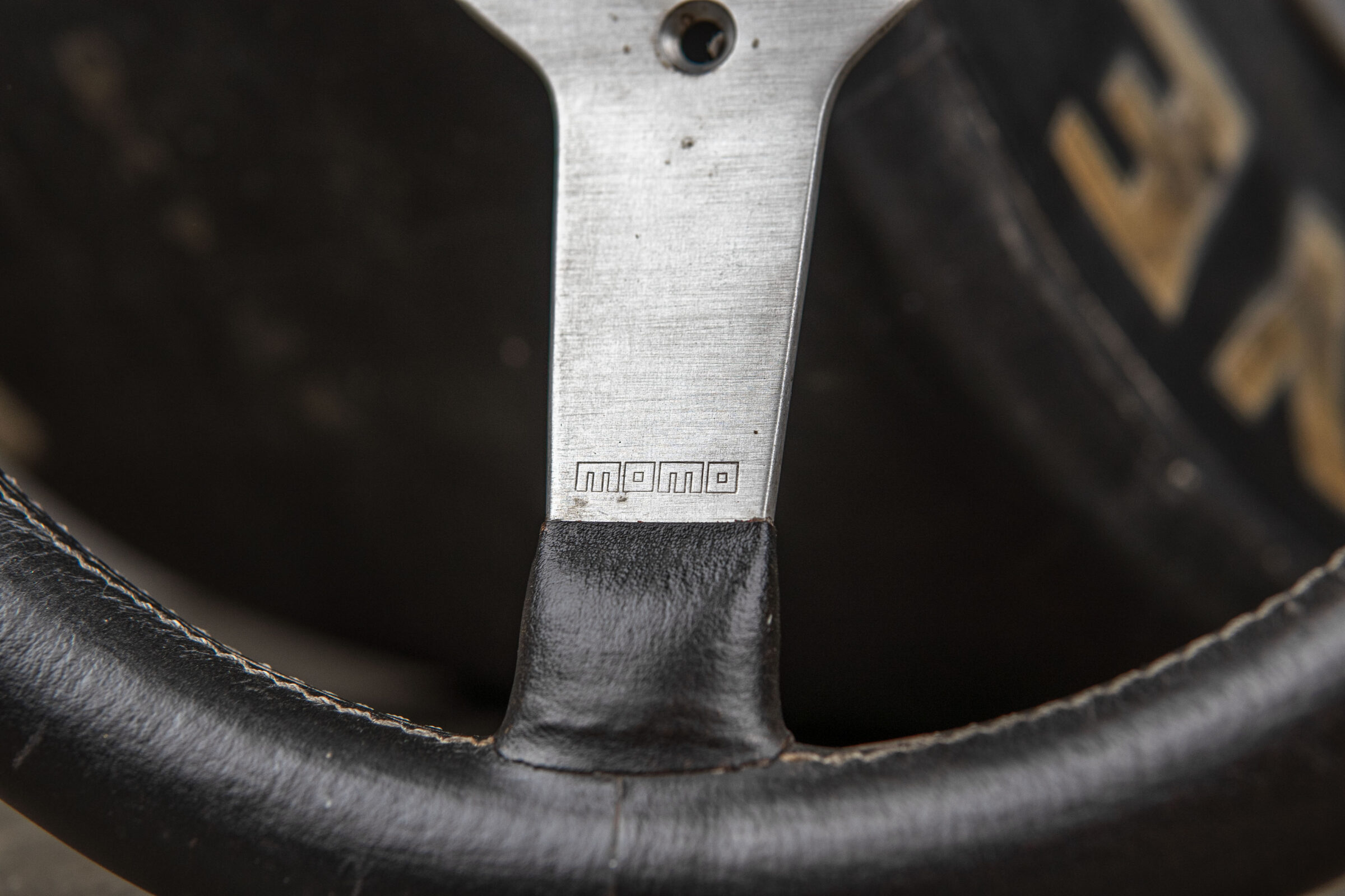 Volante MOMO anni '70 Fiat Abarth 500 / 595 / 600 / 695 / 124 - immagine 2