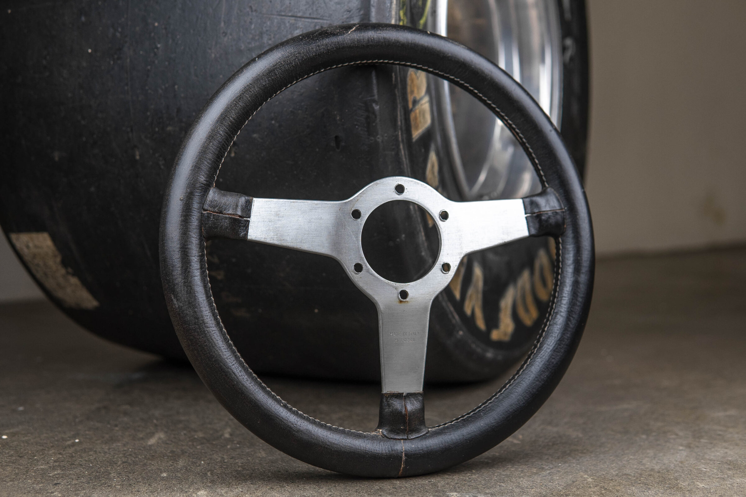 Volante MOMO anni '70 Fiat Abarth 500 / 595 / 600 / 695 / 124 - immagine 4