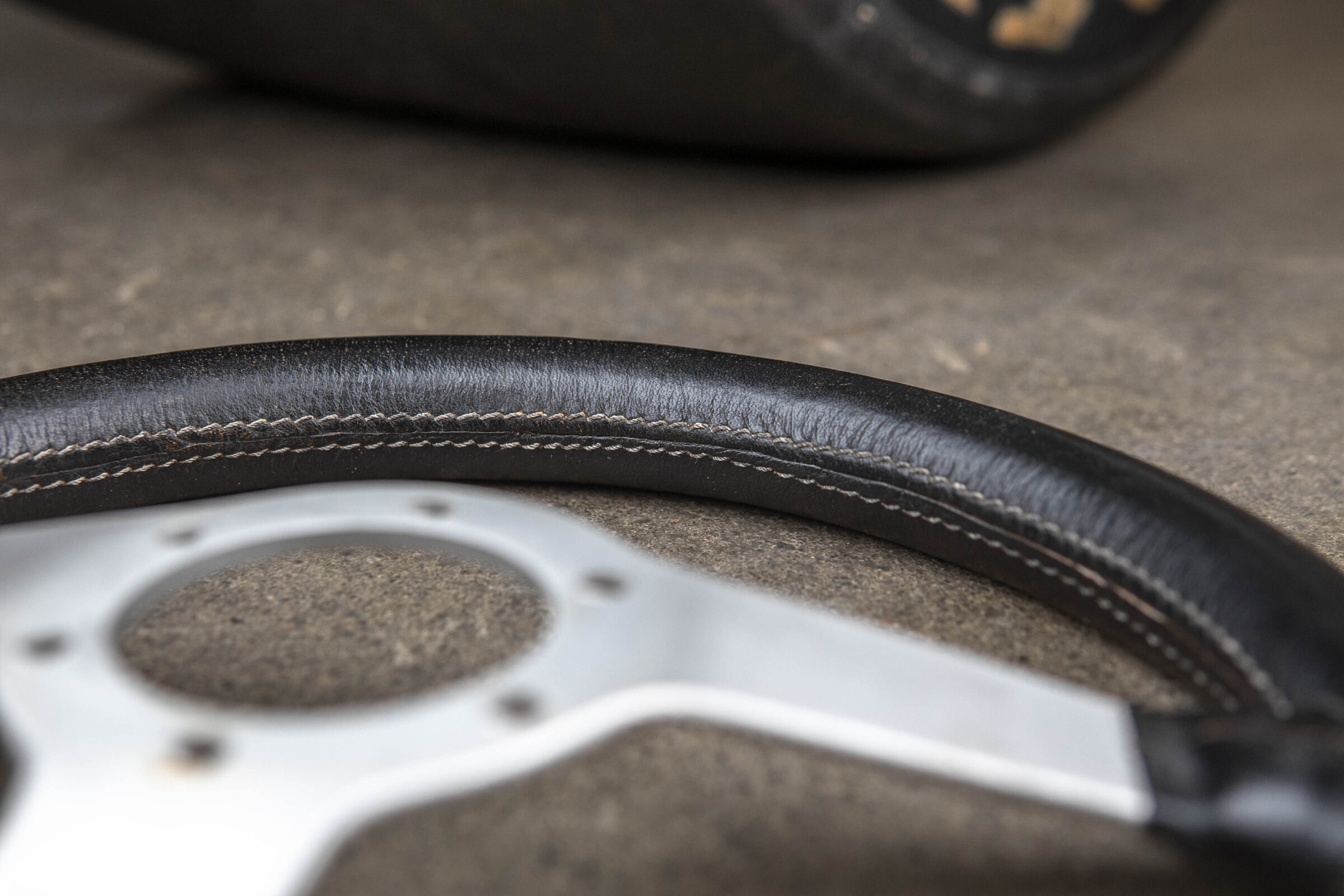 Volante MOMO anni '70 Fiat Abarth 500 / 595 / 600 / 695 / 124 - immagine 5