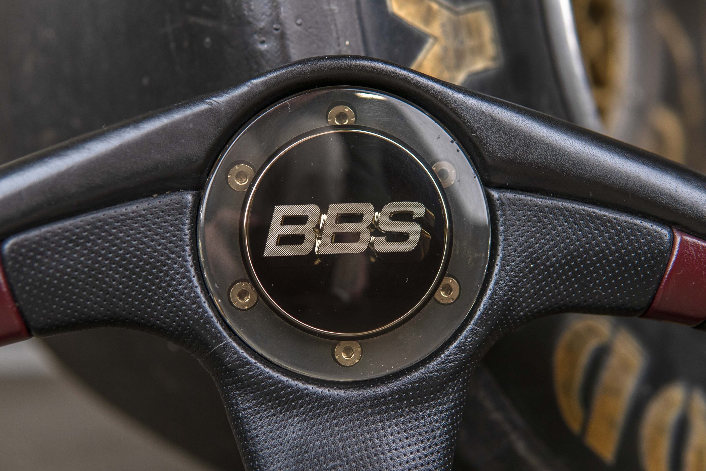 Volante sportivo BBS del 1992 per Mercedes / Audi / VW / Porsche - immagine 2