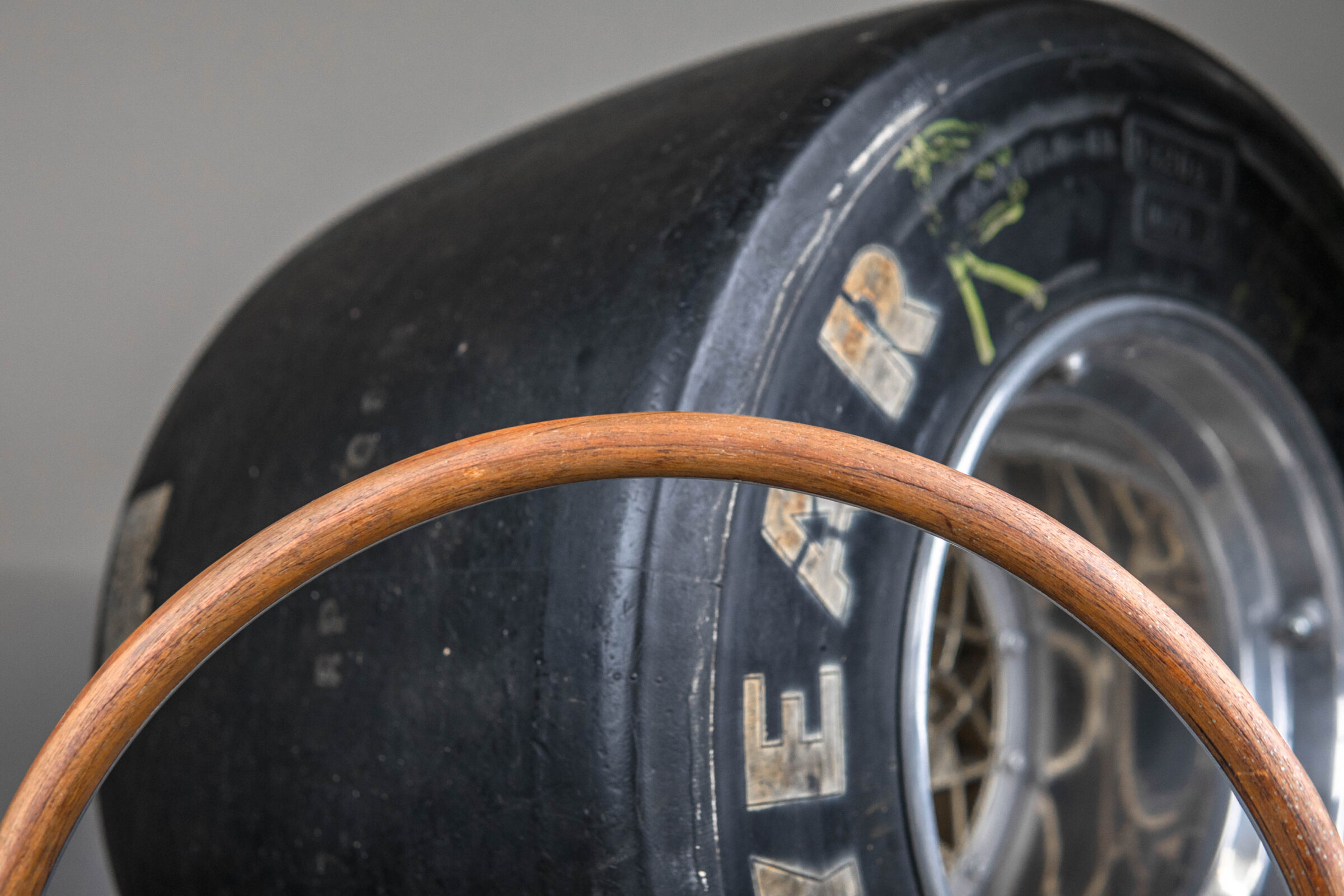 1960s Jaguar E-Type Holz-Lenkrad 2. Serie – Bild 2