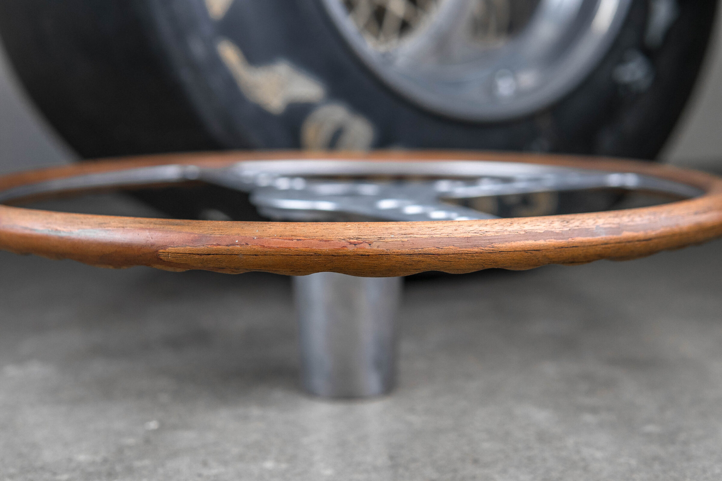 1960s Jaguar E-Type Holz-Lenkrad 2. Serie – Bild 8