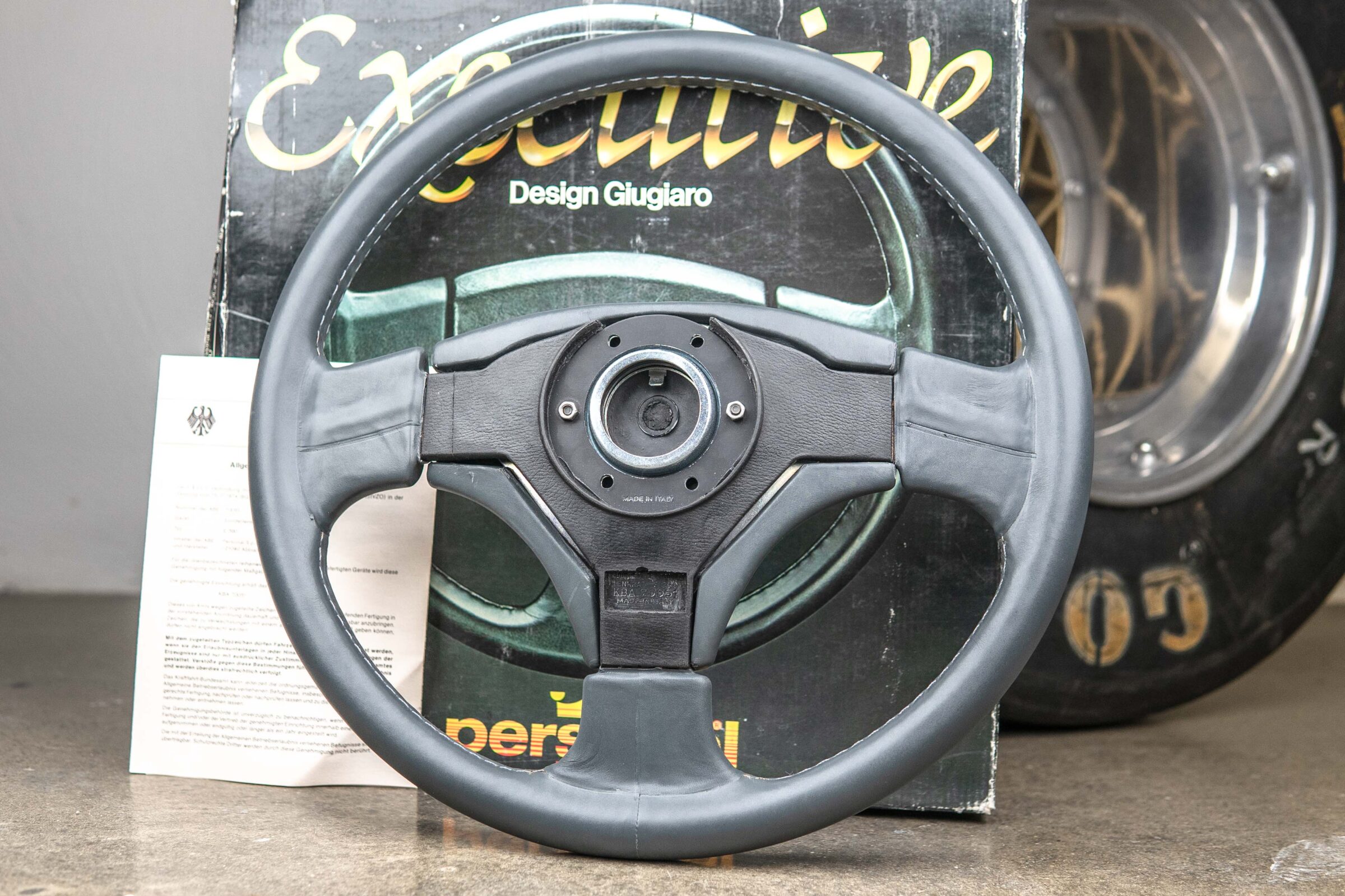 1980s Nardi / Personal E390 Lenkrad BMW / Porsche / VW / Mercedes – Bild 5