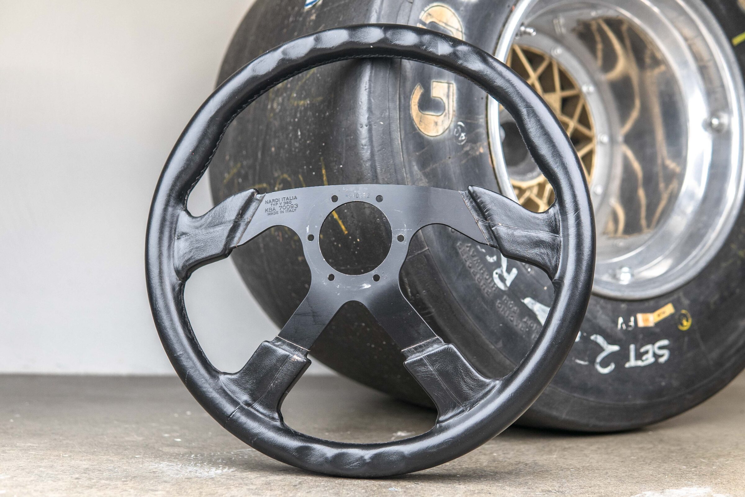 1990s Nardi V 380 Lenkrad Mercedes / BMW / Porsche – Bild 5