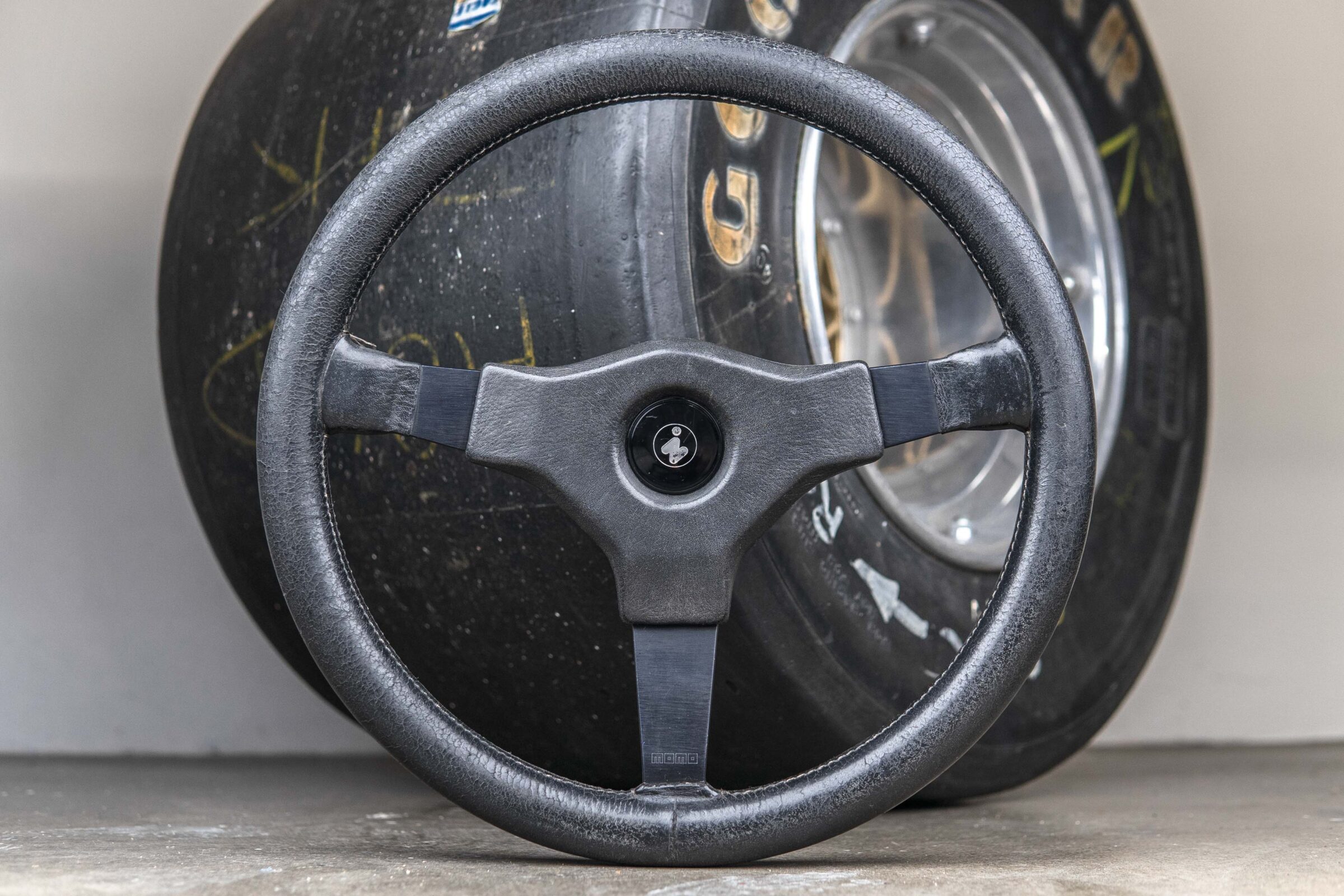 1980' MOMO Lenkrad Innocenti De Tomaso