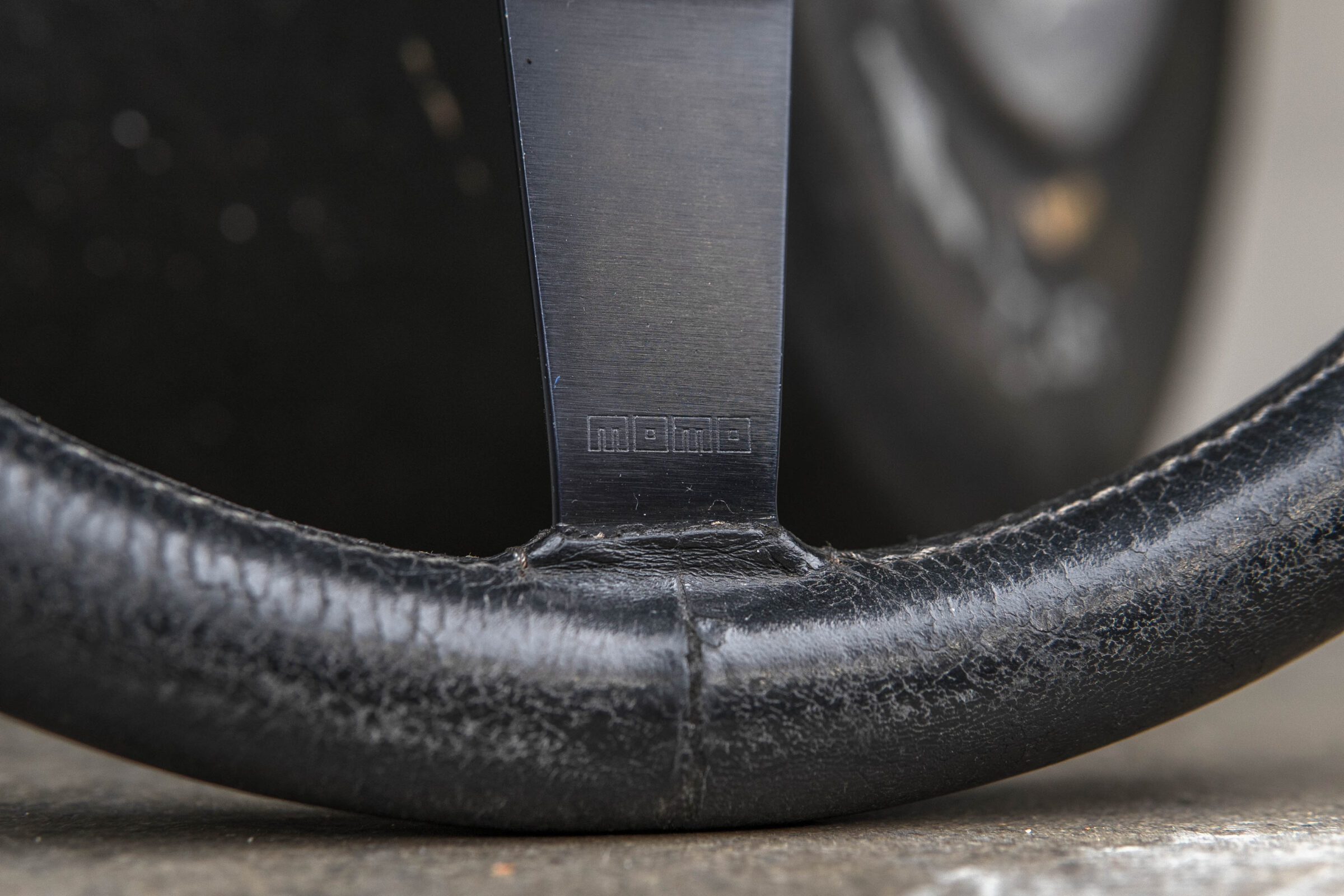 1980' MOMO Lenkrad Innocenti De Tomaso – Bild 3