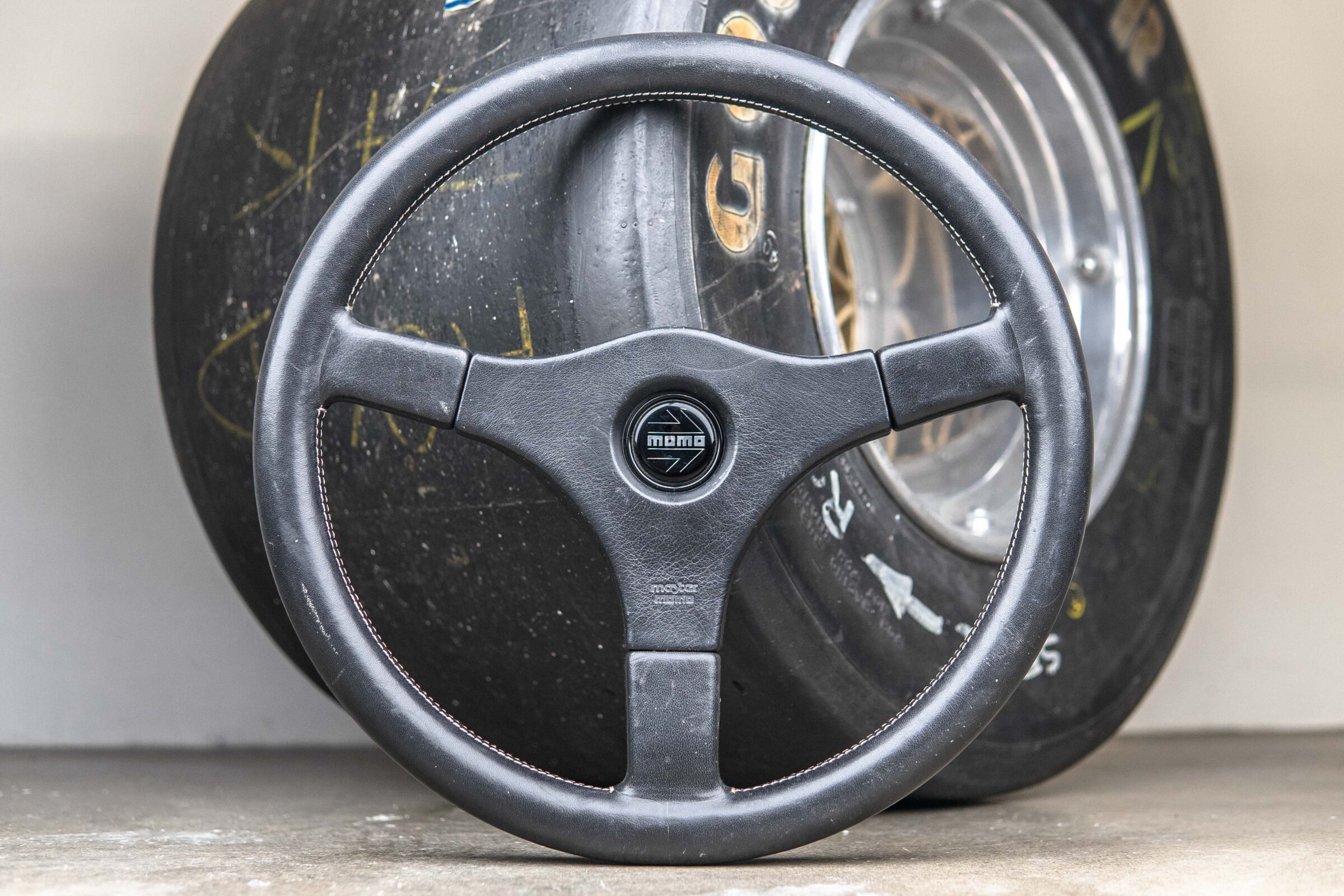 1980s MOMO "MASTER" C38 Lenkrad Porsche / Ferrari / Abarth