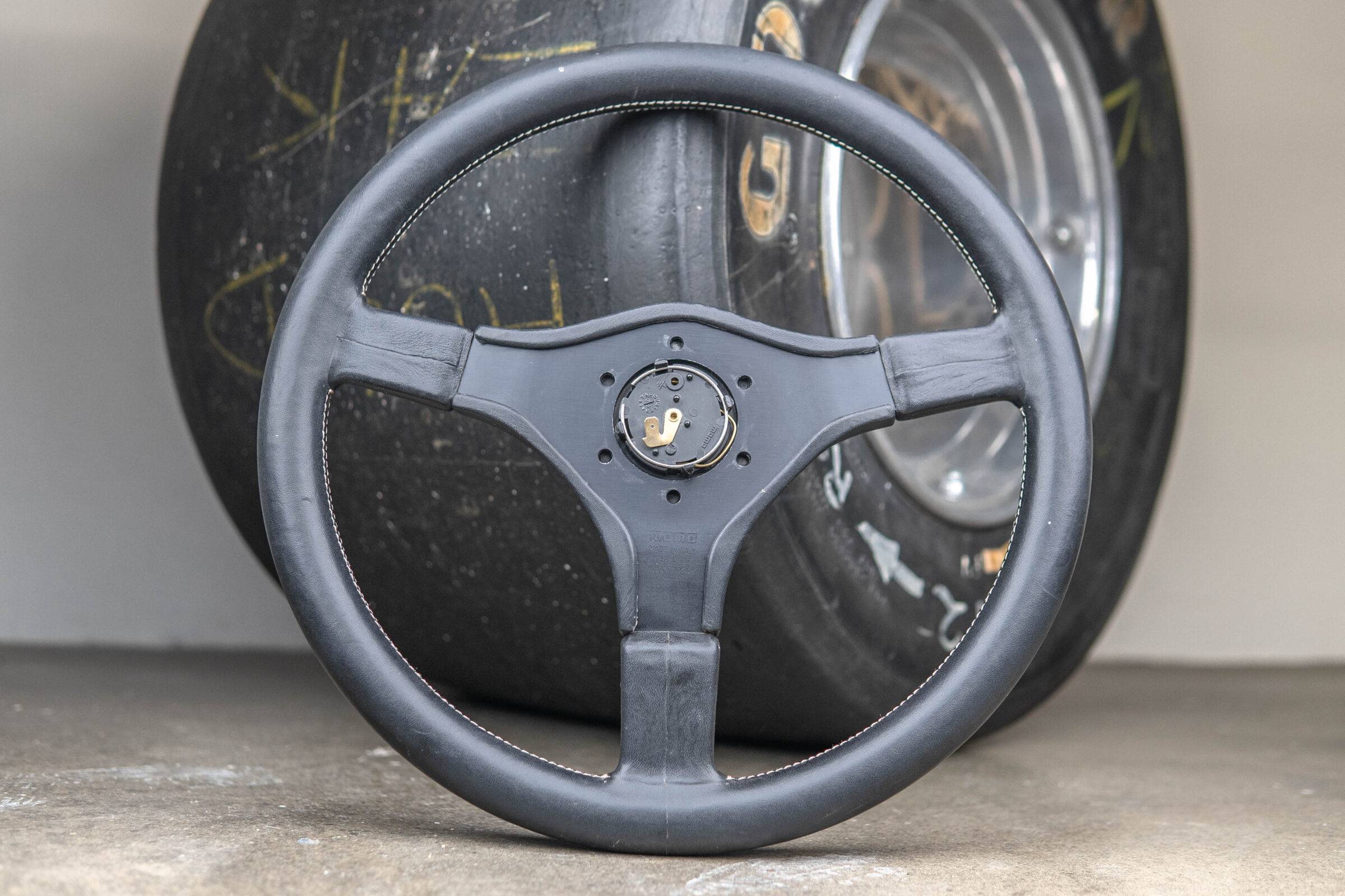 1980s MOMO "MASTER" C38 Lenkrad Porsche / Ferrari / Abarth – Bild 3