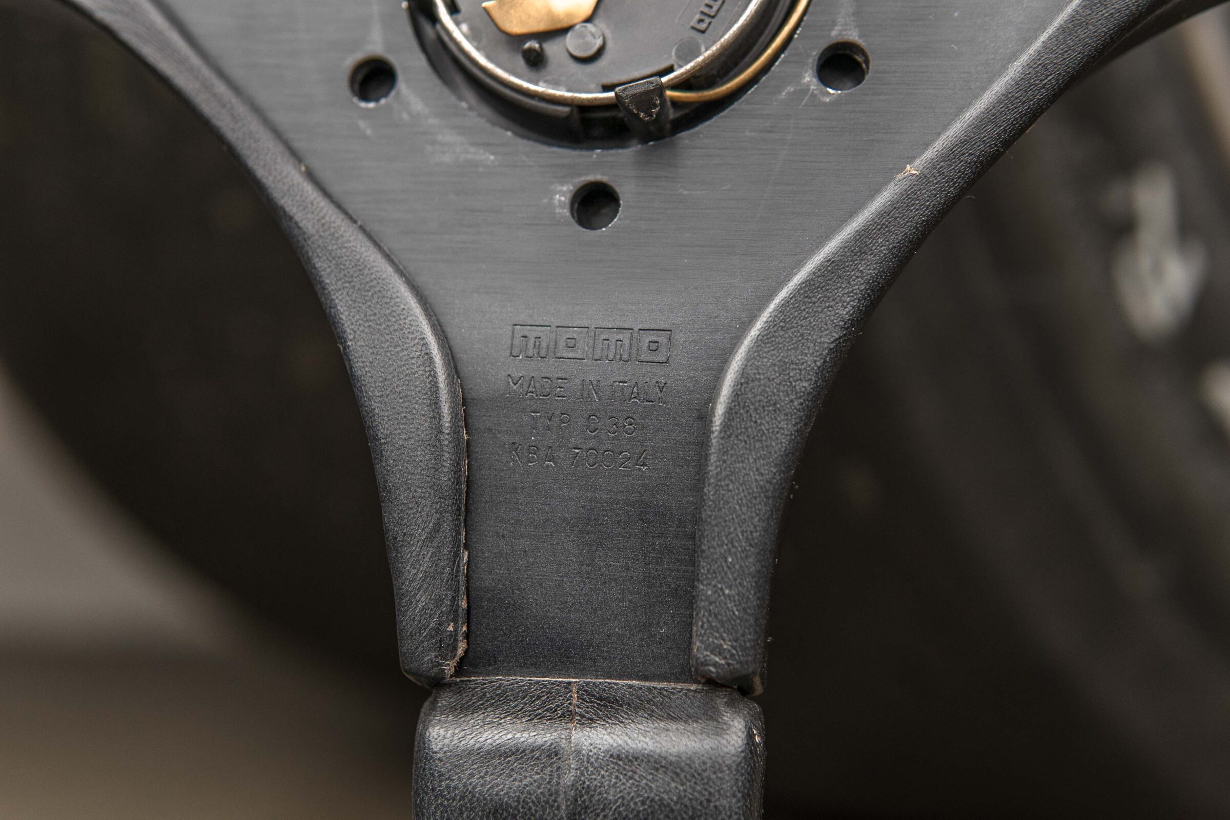 1980s MOMO "MASTER" C38 Lenkrad Porsche / Ferrari / Abarth – Bild 2