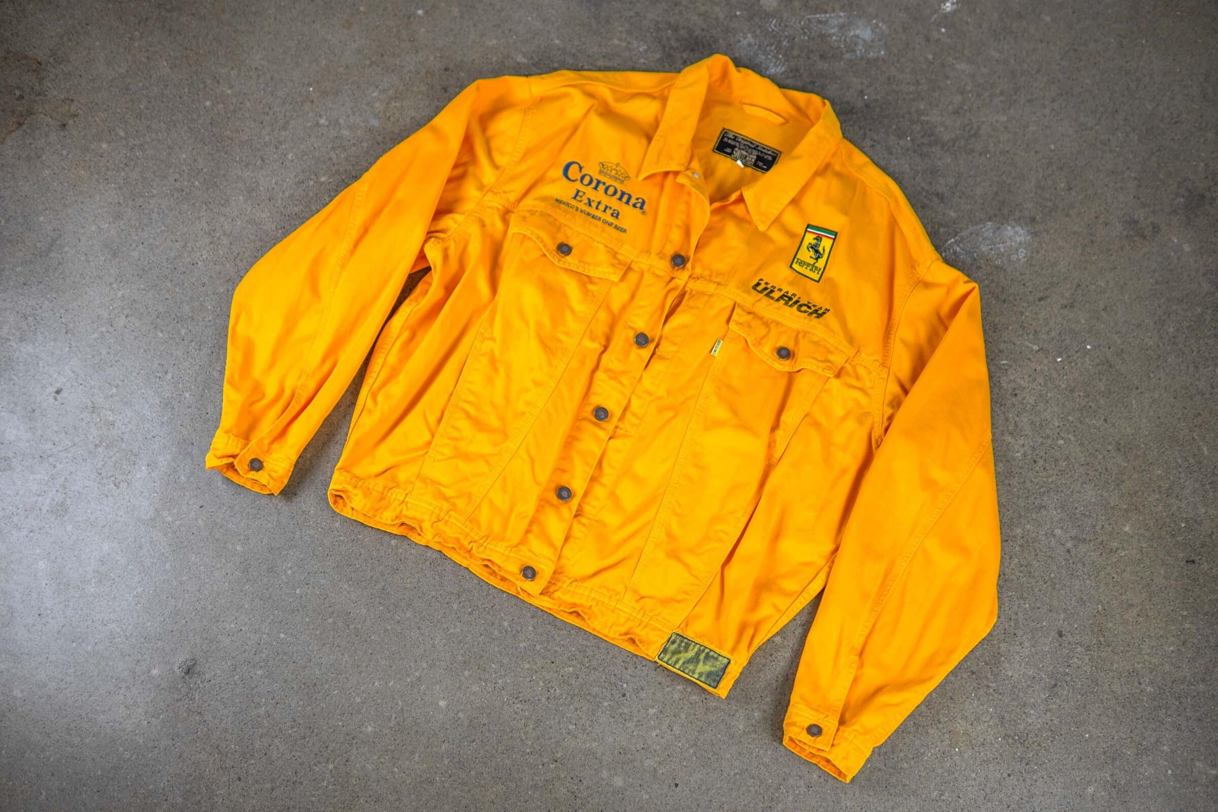 1996' Switcher Jeansjacke (XL) Ferrari Team Ulrich Corona Extra