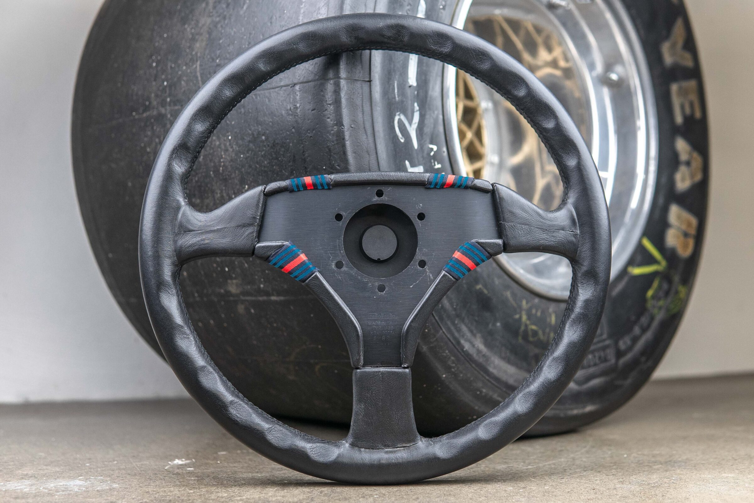 1988' MOMO V36 steering wheel "Martini Racing" - Image 4