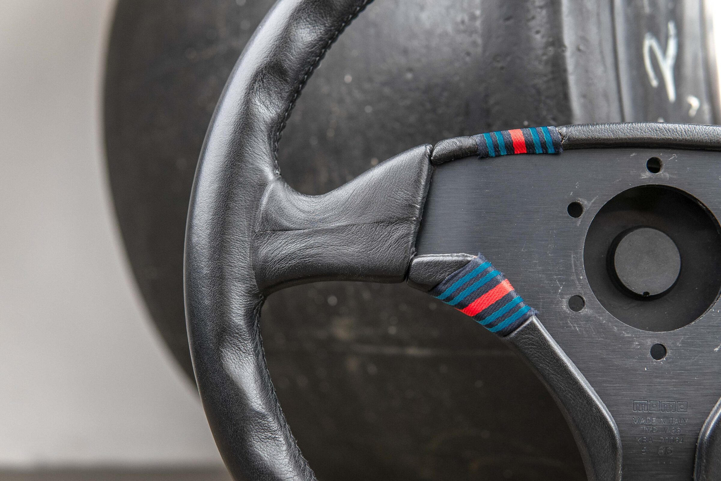 1988' MOMO V36 steering wheel "Martini Racing" - Image 6
